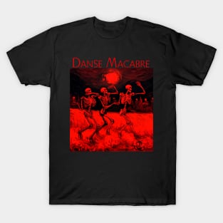 Danse Macabre Red T-Shirt